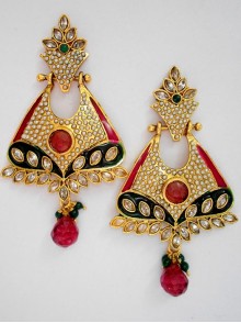 Polki Earrings